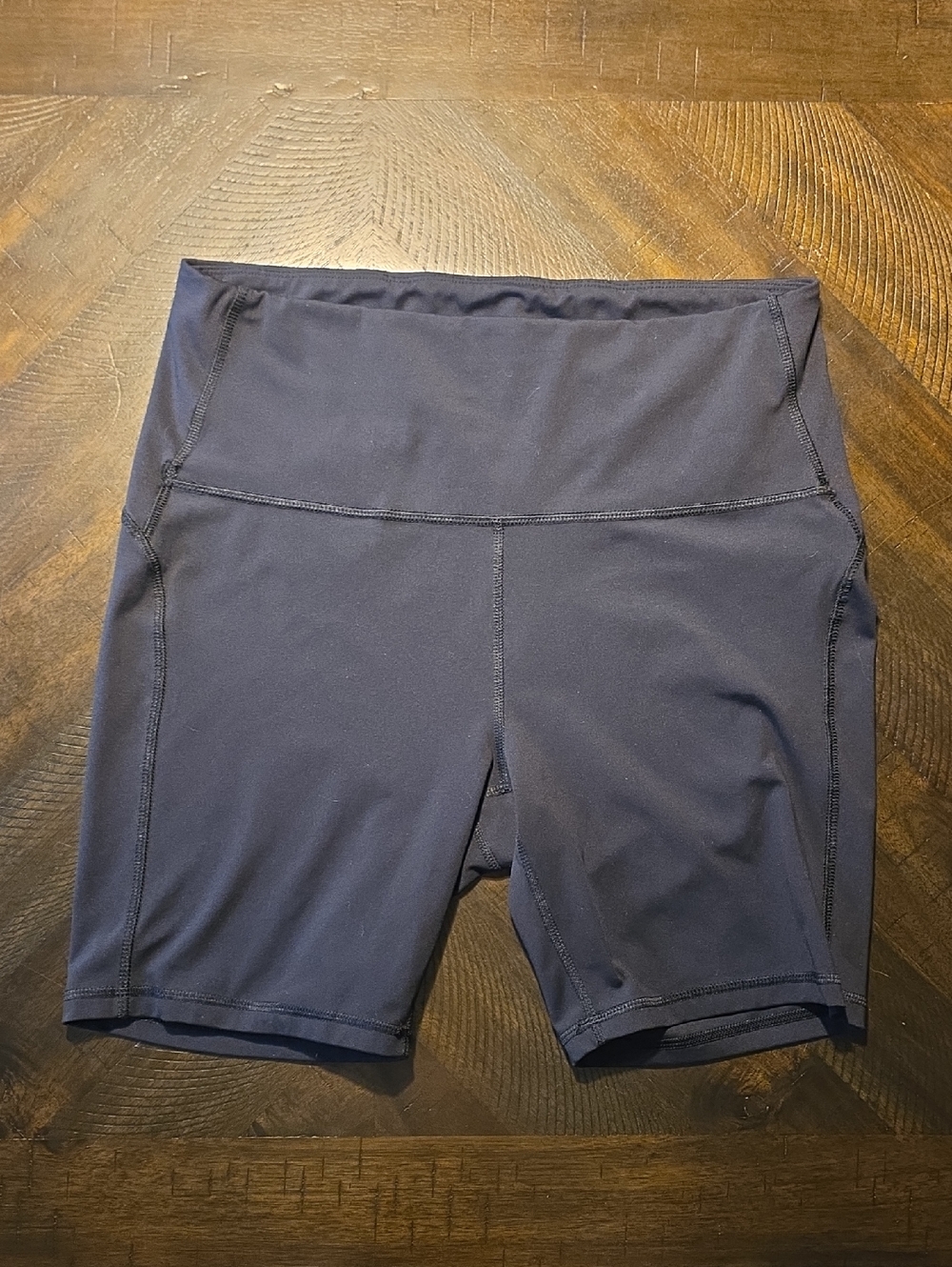 all in motion Navy High-Rise Bike Shorts